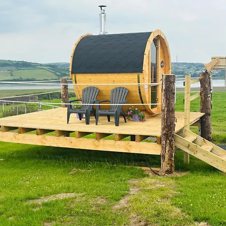 Lägenhet The Snuggly Sheep Shepherd Hut & Sauna Farm *