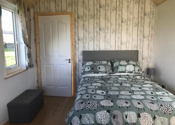 公寓 The Snuggly Sheep Shepherd Hut Campview Farm