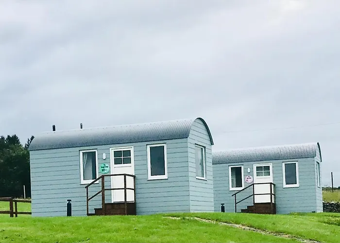 The Snuggly Sheep Shepherd Hut Campview Farm *